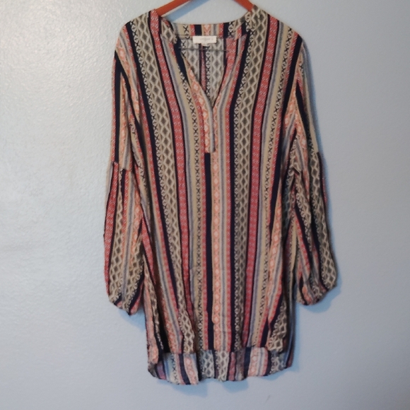 Umgee + Dress Tunic Blouse 2 X - Picture 1 of 12